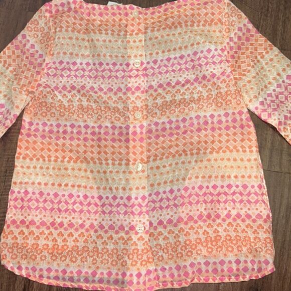 Crewcuts (J Crew) Girls Colorful Top, Size 6/7 - Picture 6 of 7